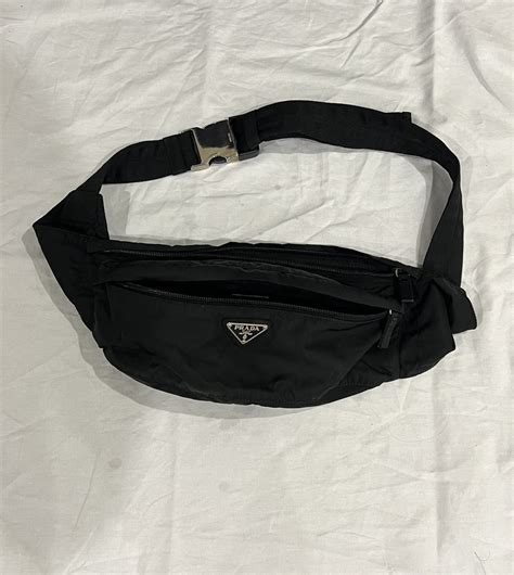 prada fanny pack white|prada fanny pack women's.